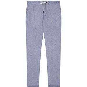 Hackett London Herr mini randiga chinos byxor, Marinblå/vit, 32W x 32L Hackett London Herr mini randiga chinos byxor, Marinblå/vit, 32W x 32L