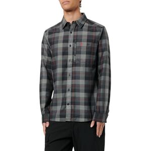 Fjällräven FJALLRAVEN 81380-550-020 Fjällglim Shirt M T-shirt herr svart-grå storlek S, Svart-grå, S Fjällräven FJALLRAVEN 81380-550-020 Fjällglim Shirt M T-shirt herr svart-grå storlek S, Svart-grå, S