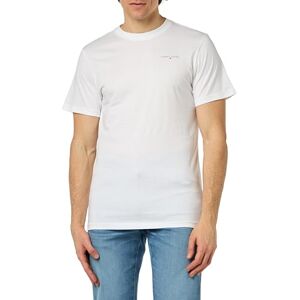 Tommy Jeans herr TJM SLIM LINEAR CHEST TEE EXT DM0DM1855, vit (vit), XXL, Vit (vit), XXL Tommy Jeans herr TJM SLIM LINEAR CHEST TEE EXT DM0DM1855, vit (vit), XXL, Vit (vit), XXL