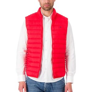 Teddy Smith Lättviktsjacka med hög krage B-Terry, äkta rött, S Teddy Smith Lättviktsjacka med hög krage B-Terry, äkta rött, S