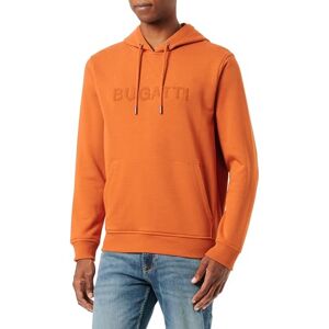 bugatti Sweatshirt för män, Orange-670, L bugatti Sweatshirt för män, Orange-670, L