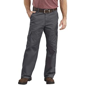 Dickies Herr arbetsbyxor med lös passform för män, Träkol, 38W x 32L Dickies Herr arbetsbyxor med lös passform för män, Träkol, 38W x 32L