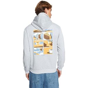 Trendyol Herrhuva vanlig vanlig sweatshirt, grå, S, Grått, S Trendyol Herrhuva vanlig vanlig sweatshirt, grå, S, Grått, S