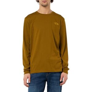 THE NORTH FACE L/S Easy Tee T-shirt för män, Moss Green/Amber Green, XS THE NORTH FACE L/S Easy Tee T-shirt för män, Moss Green/Amber Green, XS