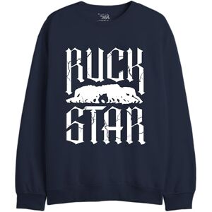 REPUBLIC OF CALIFORNIA "Ruck Star" UXREPCZSW044 Sweatshirt för män, marinblå, storlek L, Marin, L REPUBLIC OF CALIFORNIA "Ruck Star" UXREPCZSW044 Sweatshirt för män, marinblå, storlek L, Marin, L