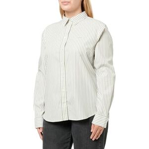 GANT REG Classic POPLIN randig skjorta, Grön, 42 GANT REG Classic POPLIN randig skjorta, Grön, 42