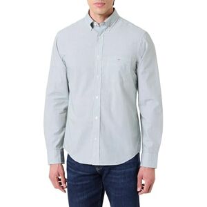 GANT REG Classic POPLIN Banker Shirt, Grön, M GANT REG Classic POPLIN Banker Shirt, Grön, M