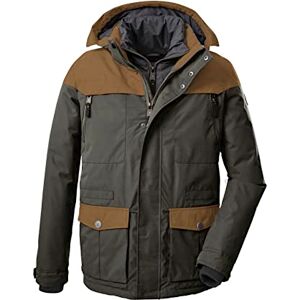 G.I.G.A. DX (GIGEQ Casual funktionell jacka för män med avtagbar huva GW 36 MN JCKT, grönantracit, M, 38538-000 G.I.G.A. DX (GIGEQ Casual funktionell jacka för män med avtagbar huva GW 36 MN JCKT, grönantracit, M, 38538-000