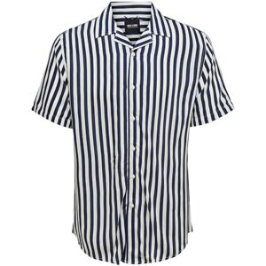Only & Sons Onswayne Life Ss viskos skjorta Noos, klänning blues, 3XL Only & Sons Onswayne Life Ss viskos skjorta Noos, klänning blues, 3XL
