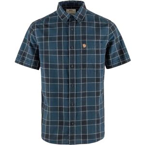 Fjällräven Fjallraven 87039-534-555 Övik Travel Shirt SS M skjorta herr indigo blå-mörk marinblå storlek M, Indigo blå-mörk marinblå, M Fjällräven Fjallraven 87039-534-555 Övik Travel Shirt SS M skjorta herr indigo blå-mörk marinblå storlek M, Indigo blå-mörk marinblå, M