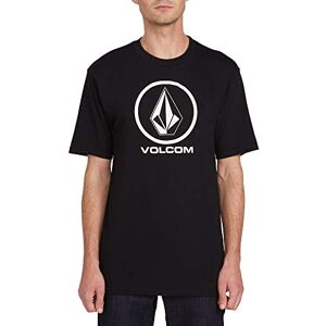 Volcom Herr Crisp Stone kortärmad T-shirt, Svart, M Volcom Herr Crisp Stone kortärmad T-shirt, Svart, M