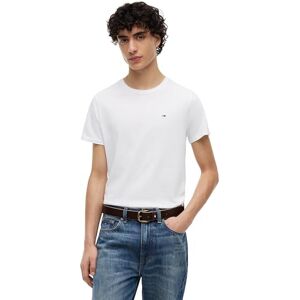 Tommy Jeans herr Tjm Xslim Jersey Tee Dm0dm04411 T-shirt, Vit (klassisk vit 100), XS Tommy Jeans herr Tjm Xslim Jersey Tee Dm0dm04411 T-shirt, Vit (klassisk vit 100), XS