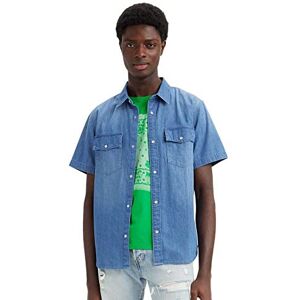 Levi's Ss Relaxed Fit Western Shirt herr, Tombstone Stonewash, L Levi's Ss Relaxed Fit Western Shirt herr, Tombstone Stonewash, L