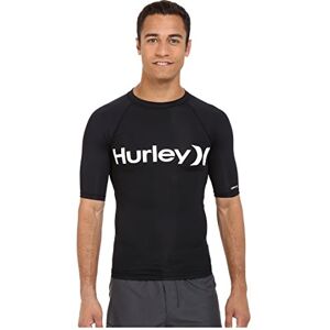 Hurley Kortärmad lycra-man – One & Only Quickdry Svart, Svart, S Hurley Kortärmad lycra-man – One & Only Quickdry Svart, Svart, S