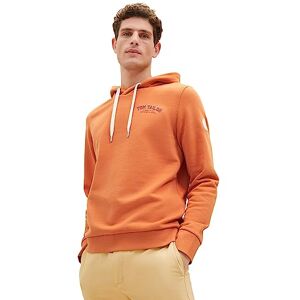 TOM TAILOR Sweatshirt för män, 32243 – Tomatkräm orange, XXL TOM TAILOR Sweatshirt för män, 32243 – Tomatkräm orange, XXL