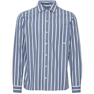 CASUAL FRIDAY Herr CFAlvin LS Wide Stripe Shirt Skjorta, 183921_Bijou Blue, L, 183921_bijou blå, L CASUAL FRIDAY Herr CFAlvin LS Wide Stripe Shirt Skjorta, 183921_Bijou Blue, L, 183921_bijou blå, L