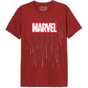 Marvel T-shirt herr, Färg: röd, XL Marvel T-shirt herr, Färg: röd, XL