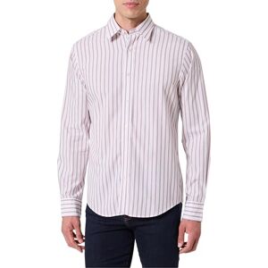 GANT REG FIL A FIL randig skjorta, röd, L GANT REG FIL A FIL randig skjorta, röd, L