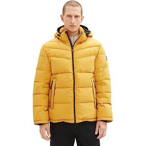 TOM TAILOR Pufferjacka för män med huva, 10533-guldfodral, 3XL TOM TAILOR Pufferjacka för män med huva, 10533-guldfodral, 3XL
