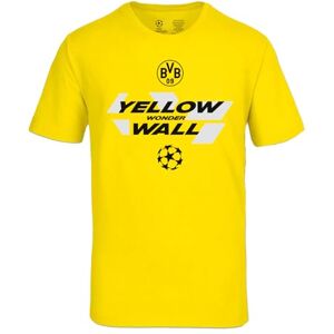 Dortmund Borussia Herr Bvb Uefa Cl Finale 23970902 T-tröja, Gul, L Dortmund Borussia Herr Bvb Uefa Cl Finale 23970902 T-tröja, Gul, L