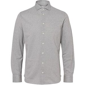 SELETED HOMME SLHSLIMBOND-piké stickad skjorta LS NOOS, Ren kashmir, XXL SELETED HOMME SLHSLIMBOND-piké stickad skjorta LS NOOS, Ren kashmir, XXL