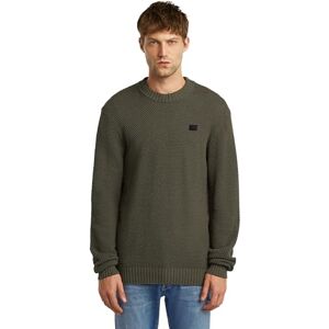 G-STAR RAW G-STAR herr honung kam struktur R stickad pullover tröja, grå (Asfalt D27106-d631-995), S, Grå (Asfalt D27106-d631-995), S G-STAR RAW G-STAR herr honung kam struktur R stickad pullover tröja, grå (Asfalt D27106-d631-995), S, Grå (Asfalt D27106-d631-995), S