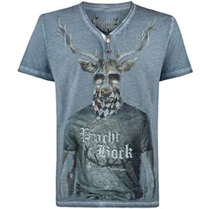 Stockerpoint Herrar praktbock t-shirt, Rökig blå, M Stockerpoint Herrar praktbock t-shirt, Rökig blå, M