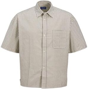 JACK & JONES Joracapulco Check Shirt Ss, Antik vit, M JACK & JONES Joracapulco Check Shirt Ss, Antik vit, M