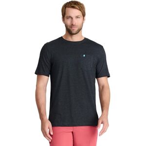 Izod Saltwater Soft Wash Pocket Crew T-shirt för män, Svart, XXL Izod Saltwater Soft Wash Pocket Crew T-shirt för män, Svart, XXL