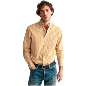 GANT REG POPLIN randig skjorta, Lönngul, S GANT REG POPLIN randig skjorta, Lönngul, S