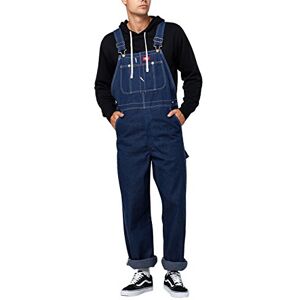 Dickies Herr Indigo Denim Bib Overall Brace, Indigoblå, 36W / 32L Dickies Herr Indigo Denim Bib Overall Brace, Indigoblå, 36W / 32L