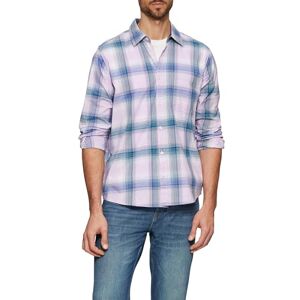 s.Oliver herr regular fit skjorta – rutig långärmad tröja av bomullsstretch med klassisk krage, genomgående knappslå och bröstficka, perfekt för affärer och fritid, 47n2_lavendel, XXL s.Oliver herr regular fit skjorta – rutig långärmad tröja av bomullsstretch med klassisk krage, genomgående knappslå och bröstficka, perfekt för affärer och fritid, 47n2_lavendel, XXL