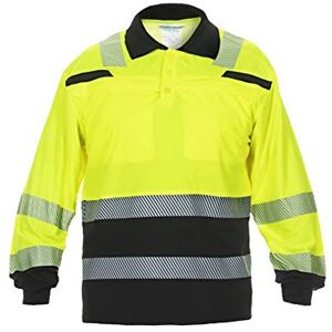 Hydrowear 040460YB-XS TANNA Trendy High Visible Line polotröja, Hi-vis gul/svart, storlek XS Hydrowear 040460YB-XS TANNA Trendy High Visible Line polotröja, Hi-vis gul/svart, storlek XS