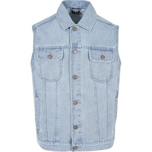 Urban Classics herr denim vest, herr jeansväst, finns i många olika färger, storlekar S till 5XL, lighter washed, XL Urban Classics herr denim vest, herr jeansväst, finns i många olika färger, storlekar S till 5XL, lighter washed, XL