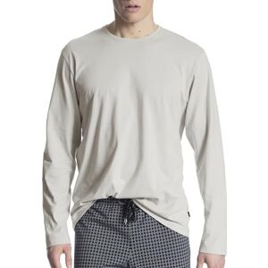 CALIDA Remix Basic långärmad tröja i bomull för män, Dimma, 50 SE CALIDA Remix Basic långärmad tröja i bomull för män, Dimma, 50 SE