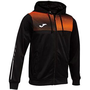 Joma Orange svart eco supernova huva jacka Joma Orange svart eco supernova huva jacka