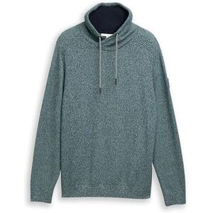 TOM TAILOR herrtröja, 38683 – grön marinblå flerfärgad, 3XL TOM TAILOR herrtröja, 38683 – grön marinblå flerfärgad, 3XL