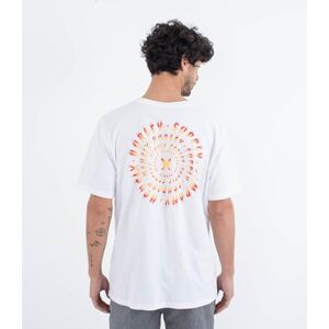 Hurley t-shirt kortärmad män – vardag het eld vit Hurley t-shirt kortärmad män – vardag het eld vit
