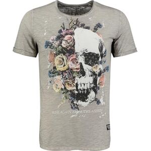 KEY LARGO KEYLARGO Herr T-shirt MT KLRISING Round, Silver (1107), M KEY LARGO KEYLARGO Herr T-shirt MT KLRISING Round, Silver (1107), M