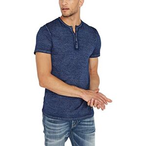 Buffalo David Bitton Men's Short Sleeve Kasum Henley, Burnout Wash Whale, X-Large Buffalo David Bitton Men's Short Sleeve Kasum Henley, Burnout Wash Whale, X-Large