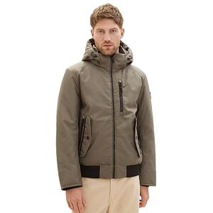 TOM TAILOR Blouson vinterjacka för män med avtagbar huva 1037343, 32097 – Smokey Olive Green, S TOM TAILOR Blouson vinterjacka för män med avtagbar huva 1037343, 32097 – Smokey Olive Green, S