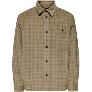 Only & Sons Onswaleed Corduroy Overshirt 0345, Chinchilla, S Only & Sons Onswaleed Corduroy Overshirt 0345, Chinchilla, S