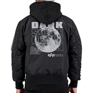 Alpha Industries MA-1 VF Hood Dark Side Bomberjacka för män Black/Reflective Alpha Industries MA-1 VF Hood Dark Side Bomberjacka för män Black/Reflective