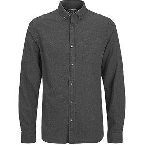JACK & JONES skjorta melerad, Mörkgrå melange, XL JACK & JONES skjorta melerad, Mörkgrå melange, XL