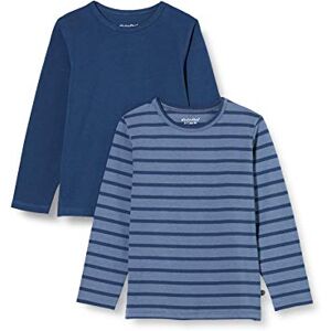 MINYMO Pojkar Basic 34 -T-shirt Ls (2-pack) New Navy, 104 EU, blå, 104 MINYMO Pojkar Basic 34 -T-shirt Ls (2-pack) New Navy, 104 EU, blå, 104