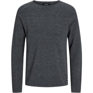 JACK & JONES Jjehill Knit Crew Neck Noos herr Tröja, Grå, XS JACK & JONES Jjehill Knit Crew Neck Noos herr Tröja, Grå, XS