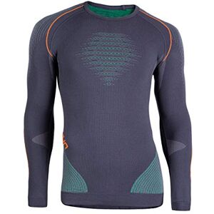 UYN Män Evolutyon långärmad undertröja undertröja Kol, grön, orange blank XXL UYN Män Evolutyon långärmad undertröja undertröja Kol, grön, orange blank XXL