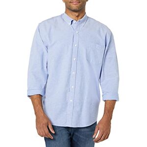 Amazon Essentials Herr Slim-Fit långärmad ficka Oxford skjorta, blå, X-Large Amazon Essentials Herr Slim-Fit långärmad ficka Oxford skjorta, blå, X-Large