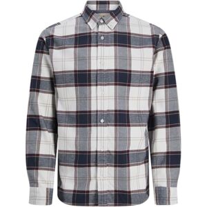 JACK & JONES Jprblubarkley flanell X-Mas L/S Shirt Ch, fudge, S JACK & JONES Jprblubarkley flanell X-Mas L/S Shirt Ch, fudge, S