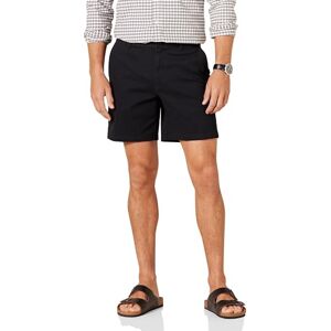 Amazon Essentials Herr Slim-Fit 7" Stretch Chino shorts, svart, 32 Amazon Essentials Herr Slim-Fit 7" Stretch Chino shorts, svart, 32